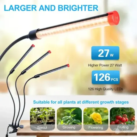 Orchbloom ZH_GL_RH LED taimlamp, 27 W