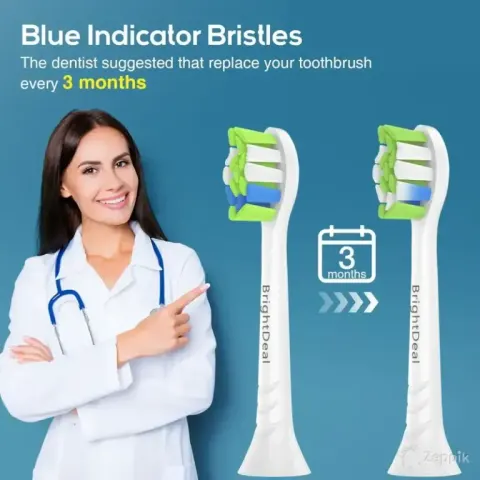BrightDeal elektrilise hambaharja vahetusotsikud, 8 tk Philips Sonicare