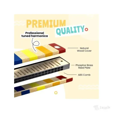STOIE'S Laste muusikainstrumentide komplekt, 19-osaline