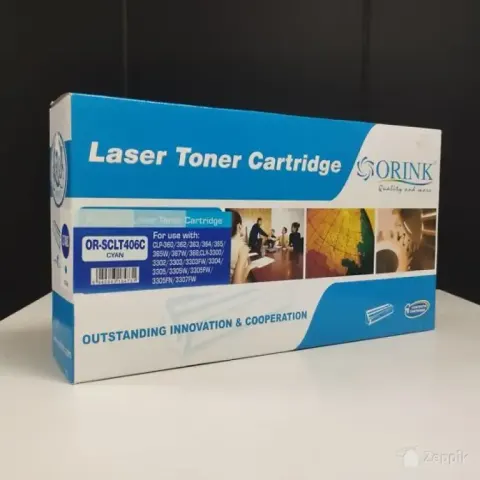ORINK OR-SCLT406C Cyan toonerkassett uus