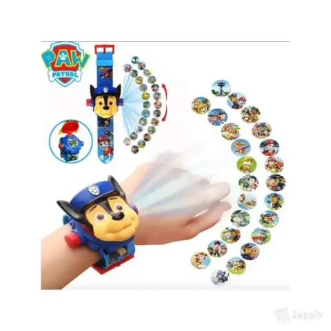 MILANDO B1 Laste käekell projektoriga Paw Patrol