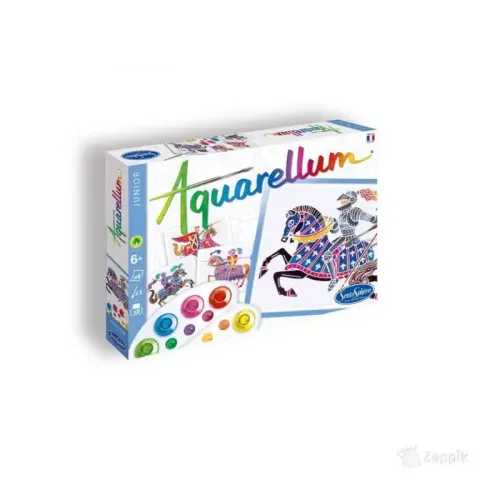 Akvarelli värvimispildid Aquarellum Junior Chevaliers