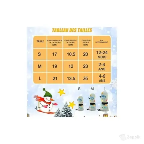 Laste talvekindad Seyufn 2-4 a