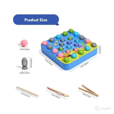 Puidust magnetiline Montessori mänguasi Homcent
