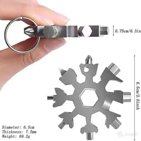 lot uus votmehoidja toorist snowflake 18in1