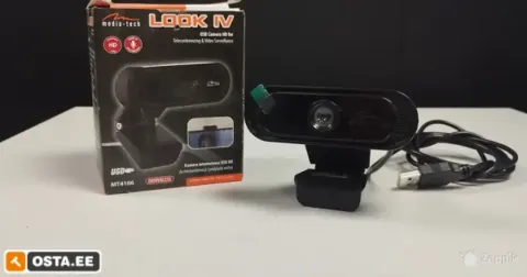 MediaTech LookIV MT4106 HD720p USB veebikaamera