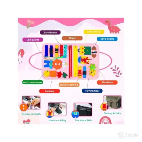 QuizFun Busy Board Montessori mänguasjad lastele