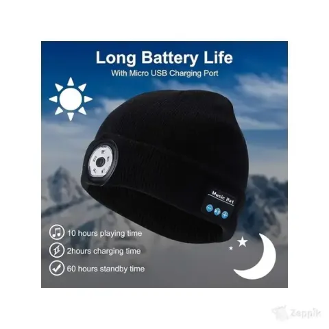 LED Shenkey muusikamüts Bluetoothiga