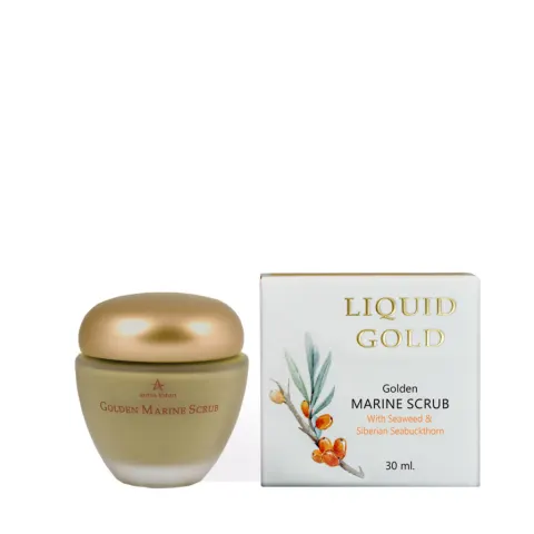Anna Lotan Liquid Gold merevetikakoorija, 30 ml