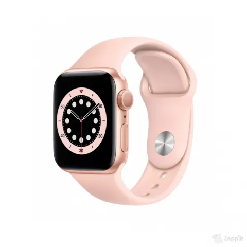Apple Watch Series 6 GPS 40mm Gold Aluminium – Sport Band Pink Sand