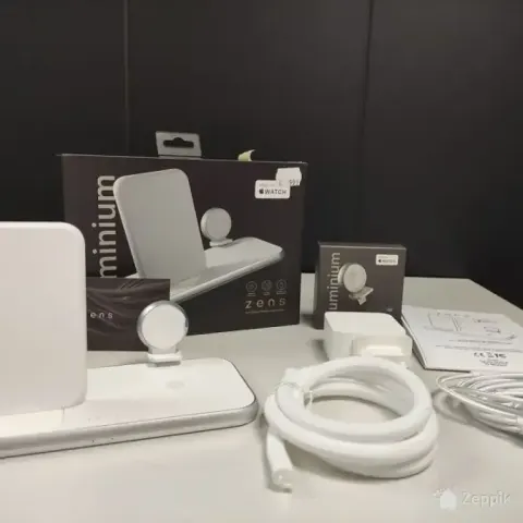 Zens Aluminium 4-in-1 Wireless Charger (ZEDC15W/00) valge
