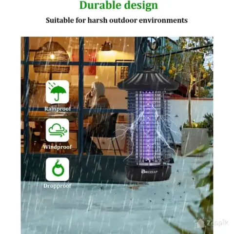 Buzzeap LED elektriline UV sääsetõrjelamp