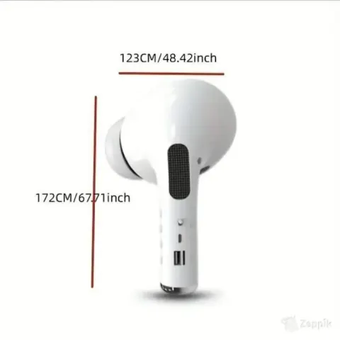 lot uus muusikakolar airpo pro giant mk 201 valge