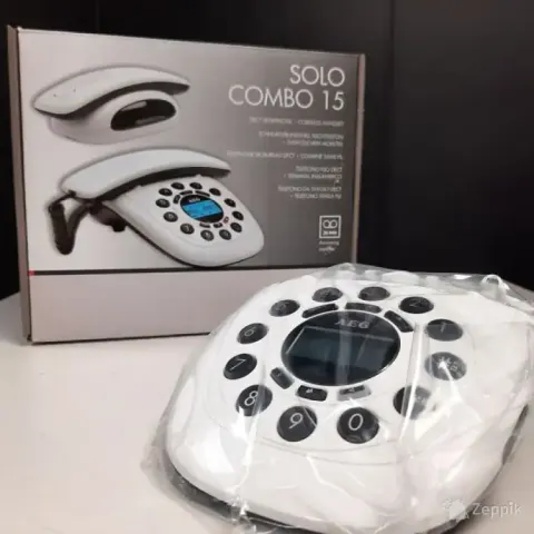 AEG SOLO15WHT DECT juhtmevaba telefon (UUS)