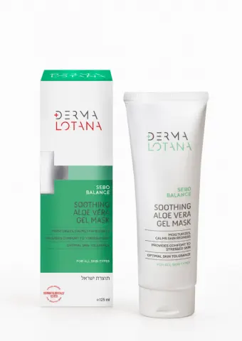 Derma Lotana Sebo Balance rahustav aaloegeelmask, 125 ml