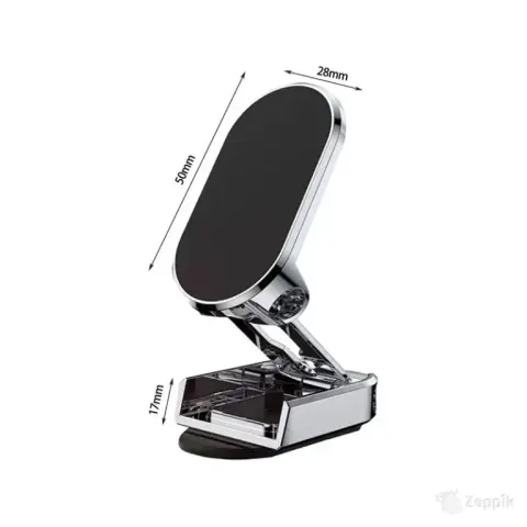 Fuguzhu QC2023 kokkupandav metallist auto telefonihoidik