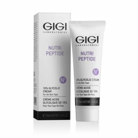 GIGI Nutri-Peptide 10% glükoolhappega öökreem, 50 ml