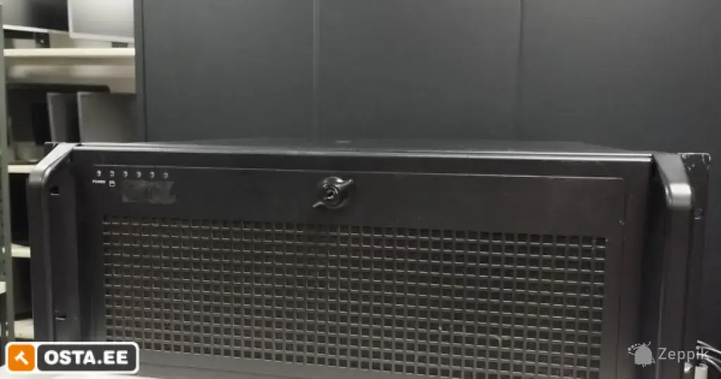 Tööstuslik rackmount-korpus DSM Computer 961240 (4U,Saksama)