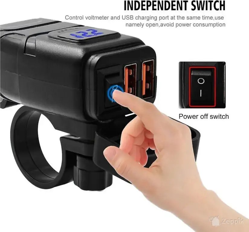 Beedove QK010D-BD-EU-123 USB laadija