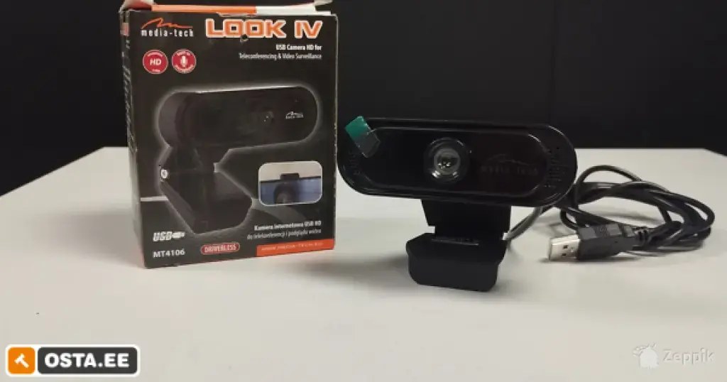 MediaTech LookIV MT4106 HD720p USB veebikaamera