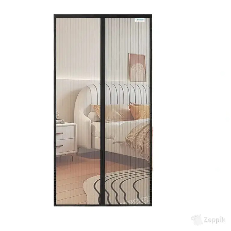 JOY2SEE sääsevõrk uksele 95×205 cm, must