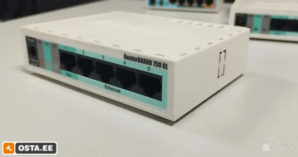 MikroTik RouterBOARD 750GL 5-port Gigabit ruuter