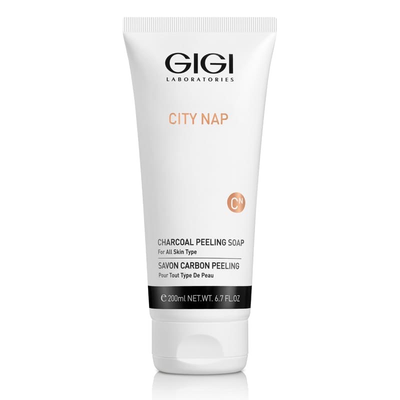 GIGI City NAP Charcoal kooriv näoseep, 200 ml