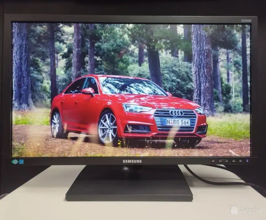 Samsung S24E650PL 23, 6" LED monitor (DP/HDMI) – kasutatud
