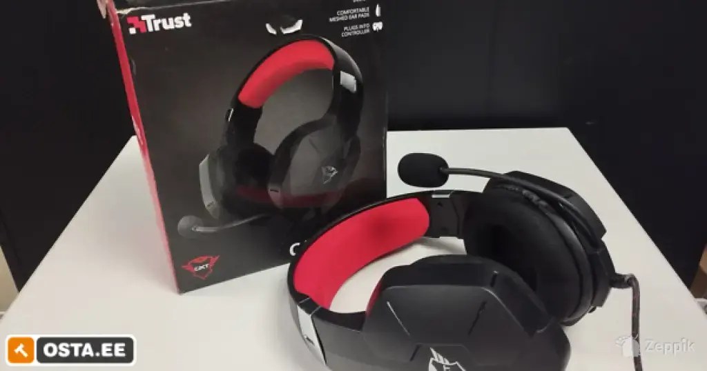 GXT 323 Carus Gaming kõrvaklapid mikrofoniga, juhtmega