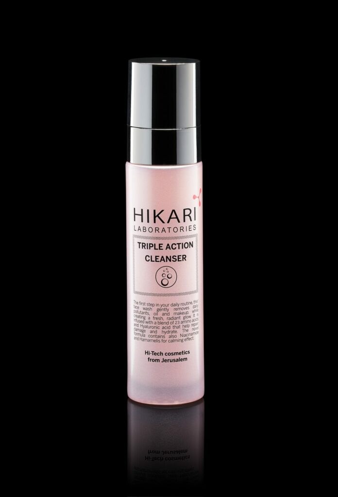 HIKARI Triple Action näopuhastusvahend, 120 ml