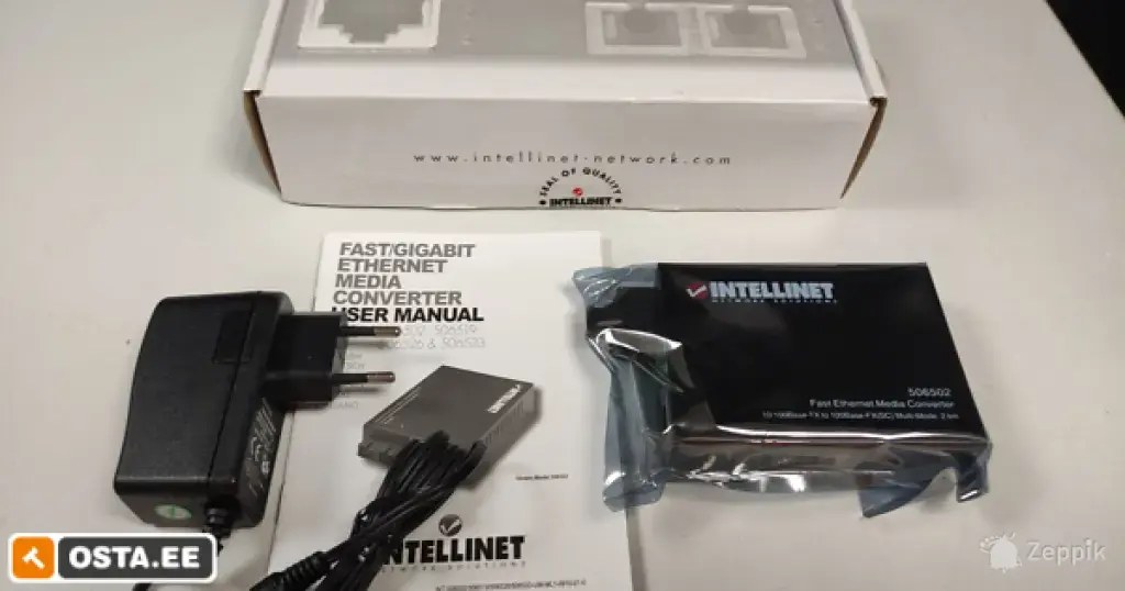 Fast Ethernet meediakonverter 100M RJ45SC 2km MM, UUS