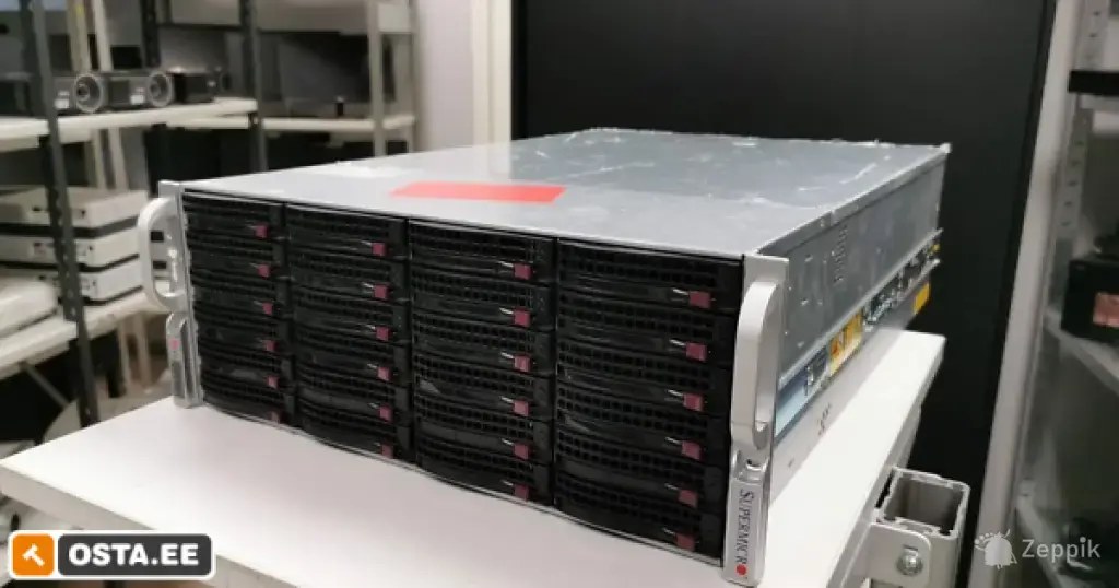 Supermicro 846-9/ 2x xeon E5-2620/4x16GB DDR4