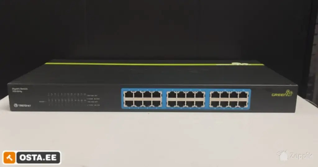 TRENDnet TEG-S24g 24 Gigabit switch, hea seis