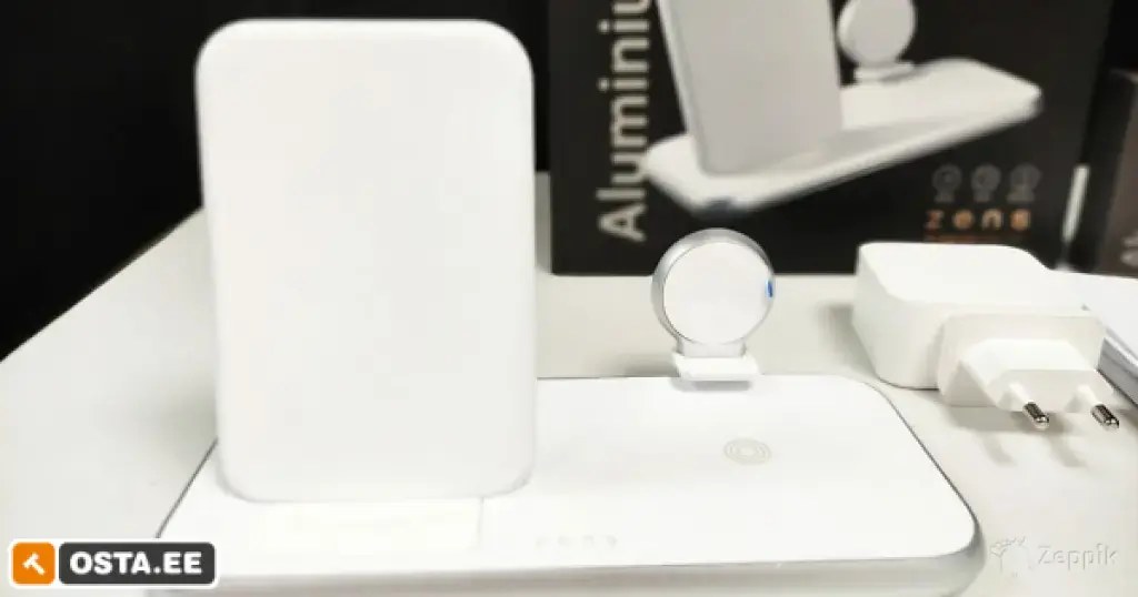 Zens Aluminium 4-in-1 Wireless Charger (ZEDC15W/00) valge