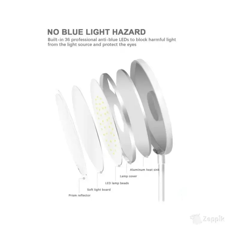 LED lugemislamp klambriga Bteng USB