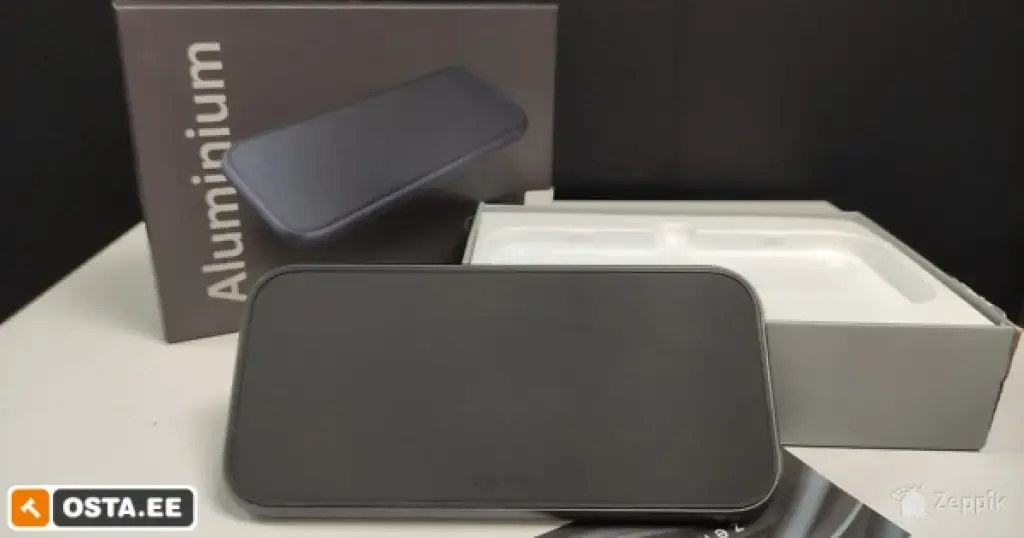 Zens Dual 5 Coil Aluminium Wireless Charger (ZEDC11B/00)