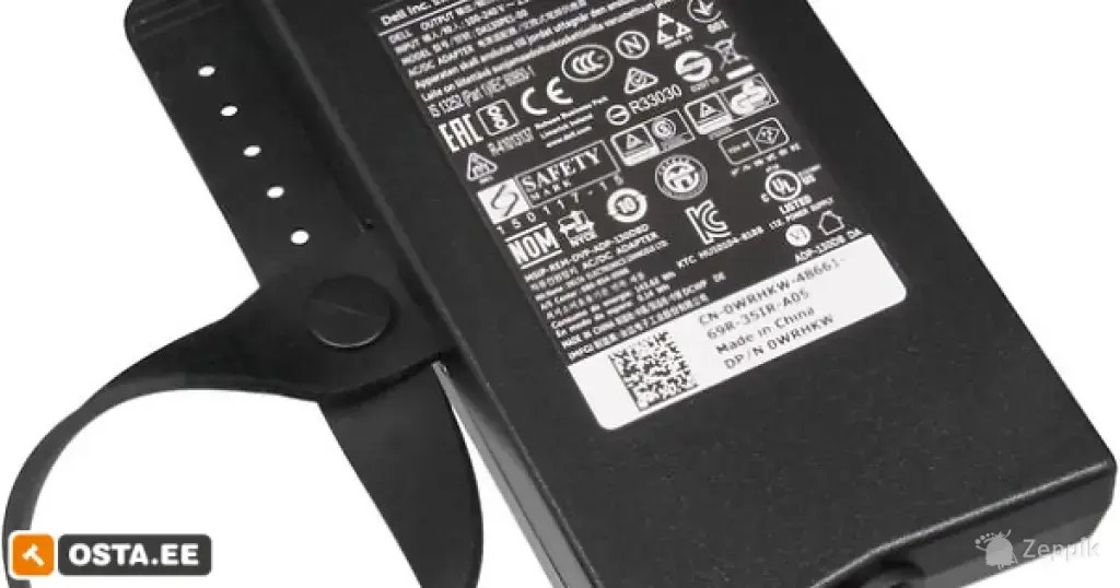 Uus originaal Dell sülearvuti toiteplokk 130 W