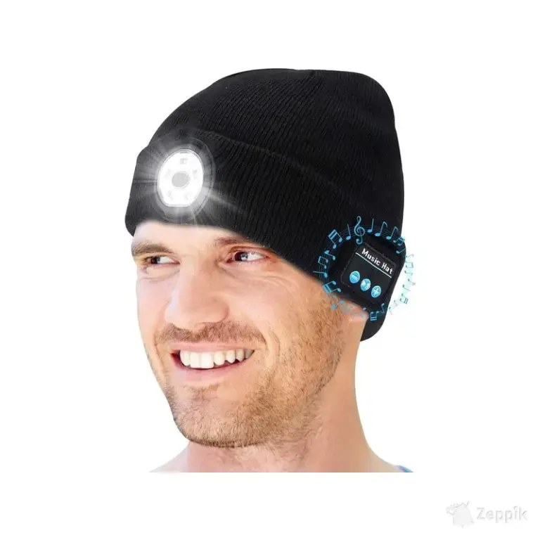 LED Shenkey muusikamüts Bluetoothiga