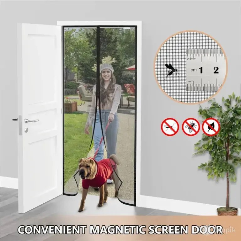 Cween magnetiline sääsevõrk uksele 95×200 cm, must