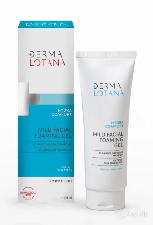 DERMA LOTANA HYDRA COMFORT näopuhastusgeel 125 ml
