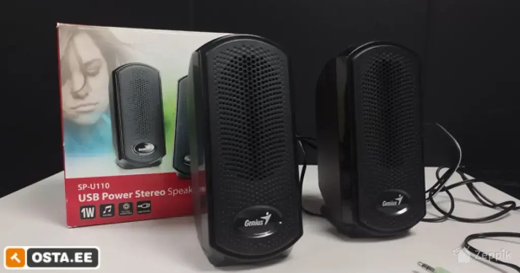 Genius SP-U110 USB stereo kõlarid