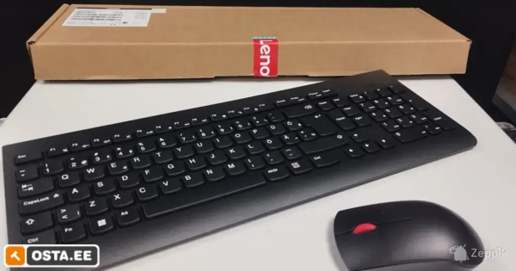Uus Lenovo Professional Wireless klaviatuuri ja hiire