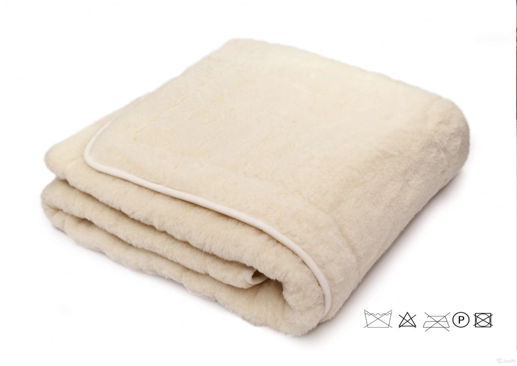 Одеяло из овечьей шерсти Merino 220×240см