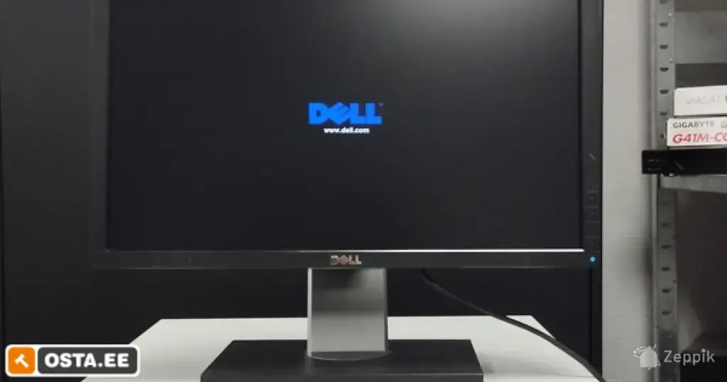 Dell P2211Ht 22 FHD monitor korras ja töökorras
