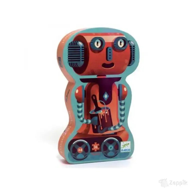 Siluettpusle Robot Bob - 36osa