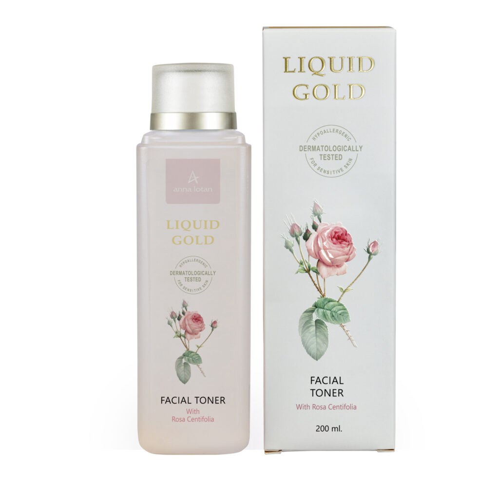 Anna Lotan Liquid Gold kuldne näovesi, 200 ml