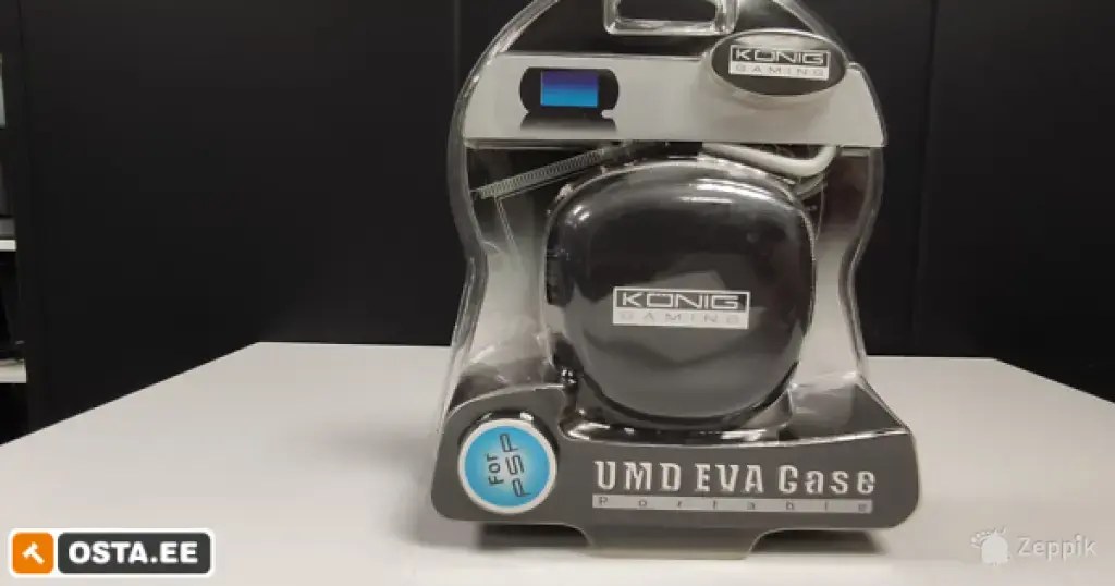Konig GAMPSP-STCASE PSP UMD 5 ketast kaitseümbris uus