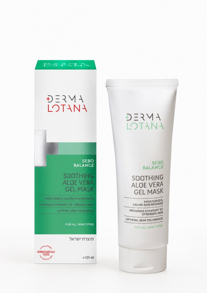 Derma Lotana Sebo Balance rahustav aaloegeelmask, 125 ml