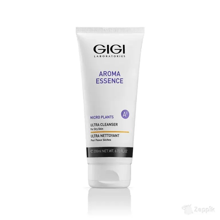 GIGI Aroma Essence Micro Plants Ultra Cleanser puhastusgeel kuivale nahale, 200 ml