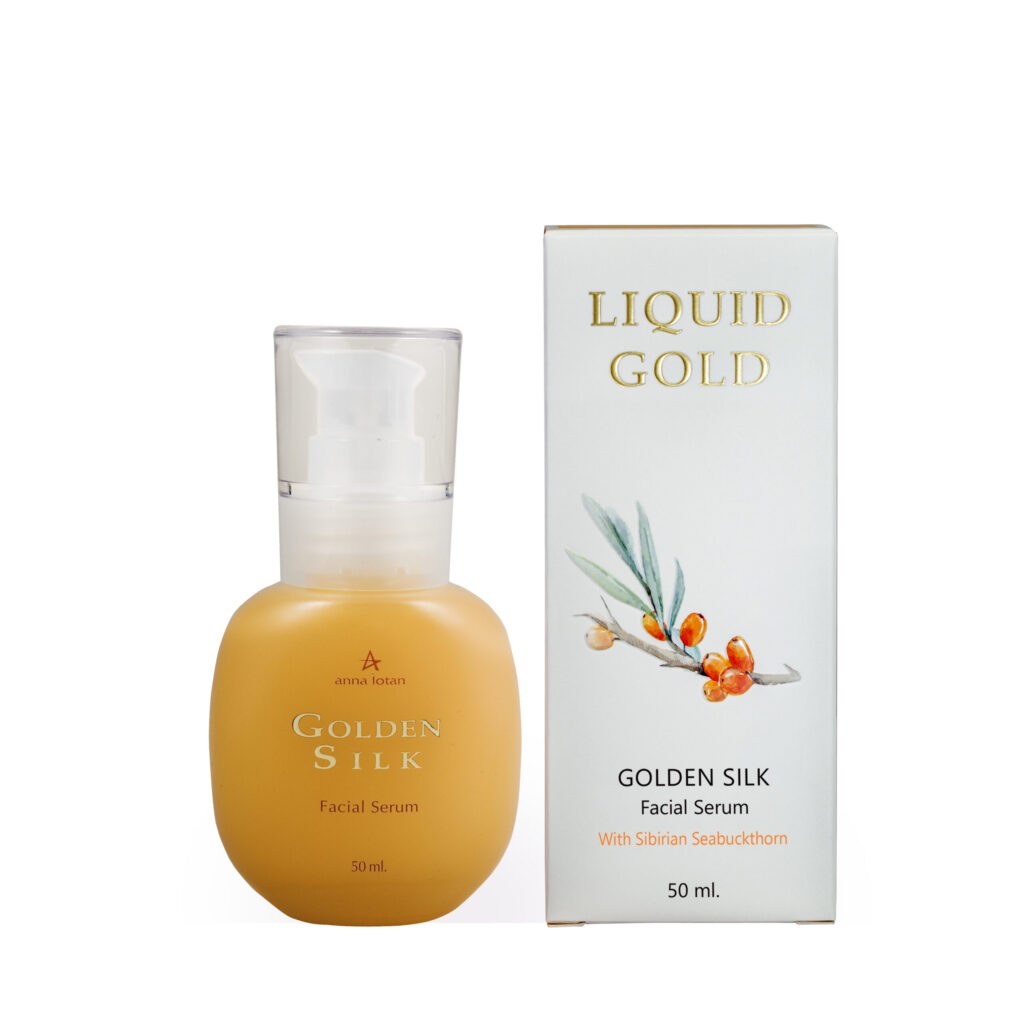 Anna Lotan Liquid Gold Golden Silk näoseerum, 50 ml